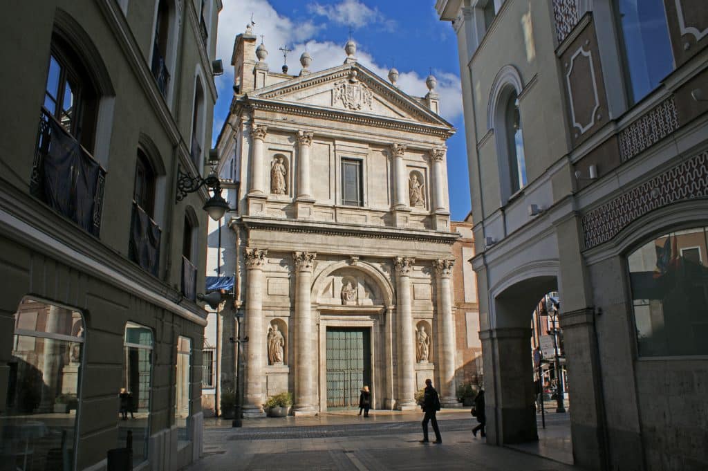 valladolid, architecture, church of las angustias