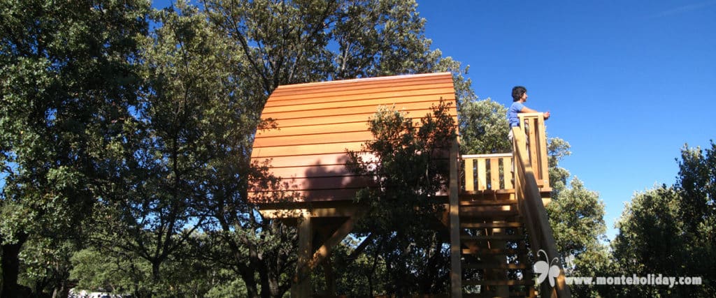 Cabañas en los árboles y ecolodges en la sierra de Madrid