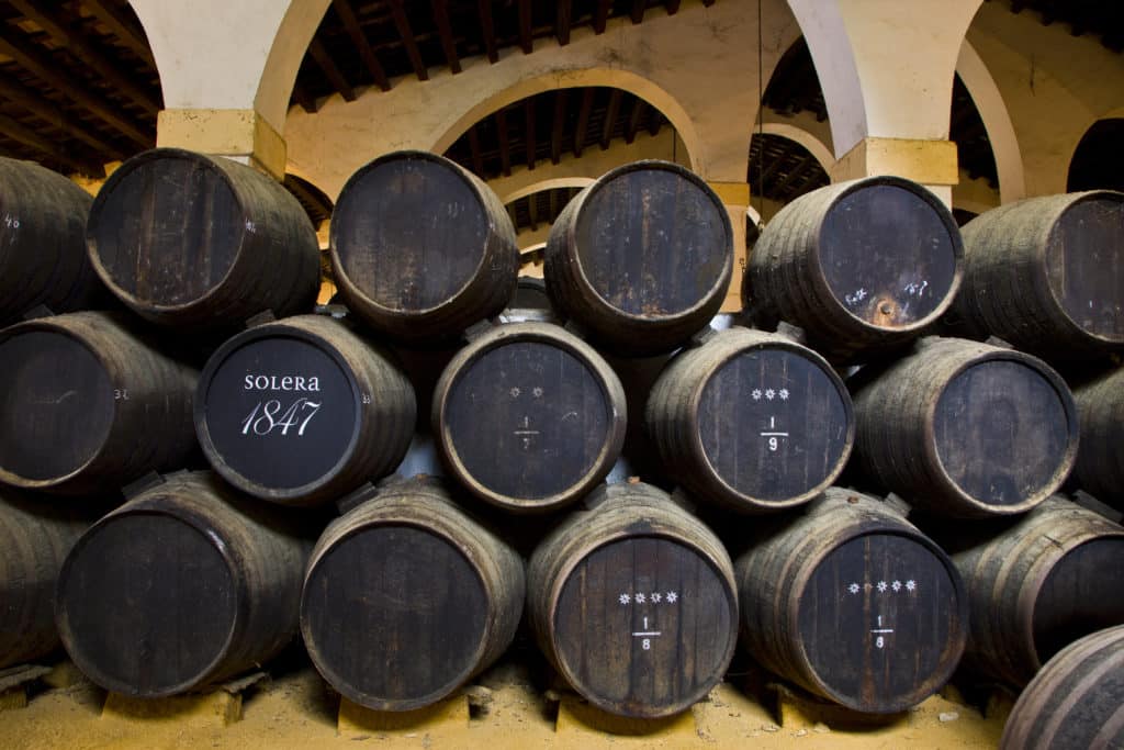 Bodegas Gonzalez Byass. Jerez de la Frontera. Provincia Cadiz. Andalucia. España