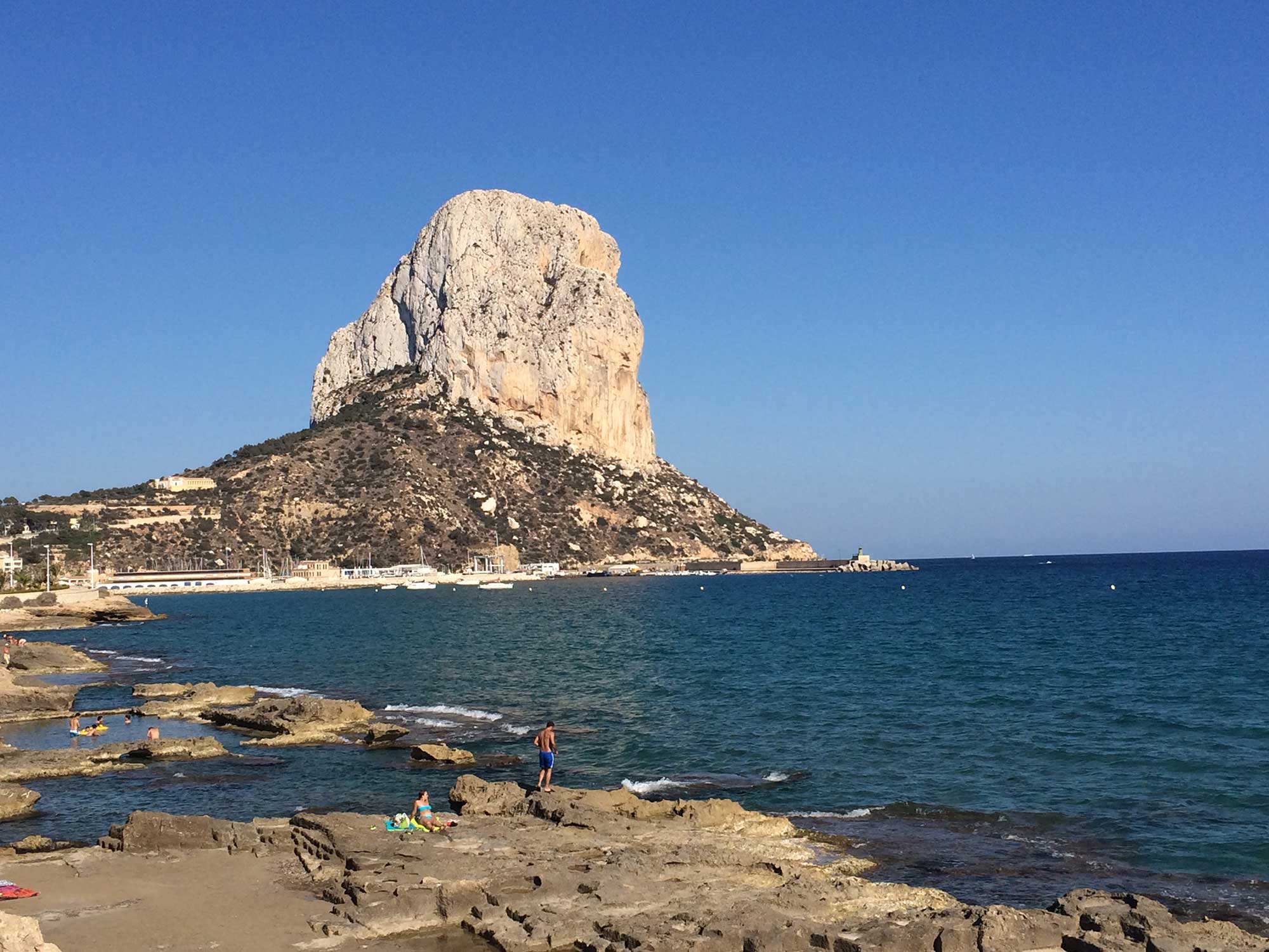 Ascenso al peñón de Ifach, Calpe