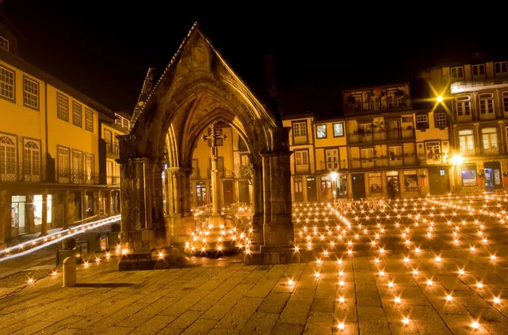 Plaza de Guimaraes. Portugal. Fuente: cristovao