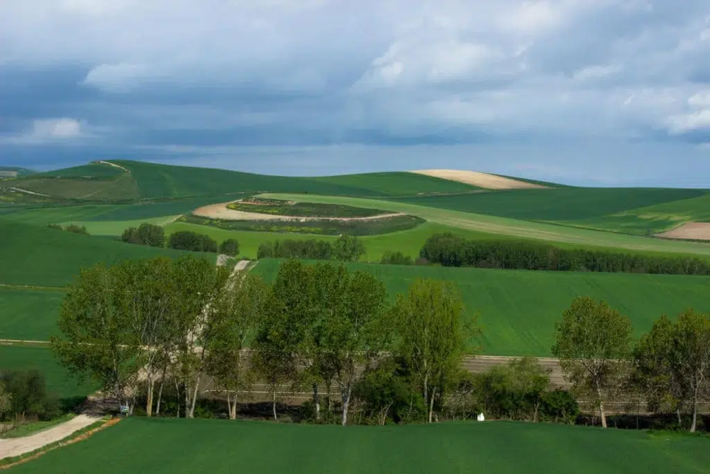 Paisaje del Camino de Santiago. Oir Kristina Vackova