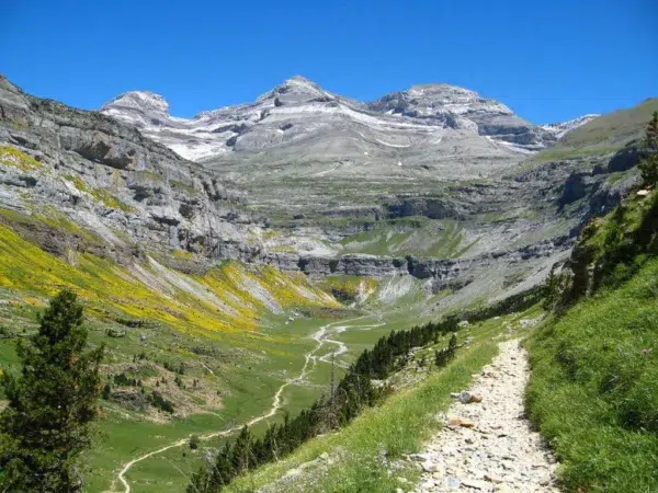 El circo de Soaso, un espectacular enclave del Parque Nacional de Ordesa y Monte Perdido, en el Pirineo aragonés.