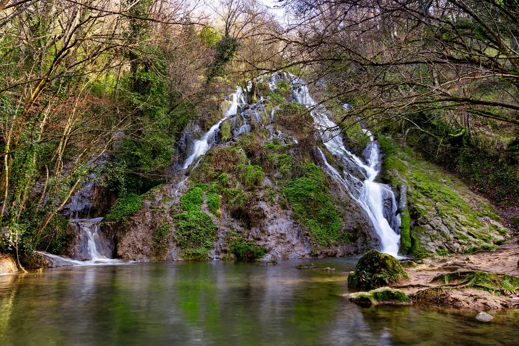 Berganzo, cascada de las Herrerías. Por cbruzos