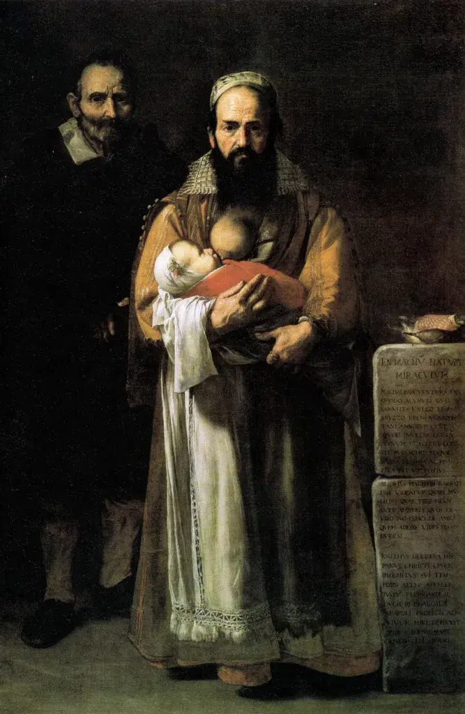 La mujer barbuda (Magdalena Ventura con su marido). Por Jusepe de Ribera