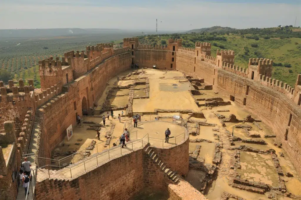 Castillo de Burgalimar en Baños de la Encina, Jaén