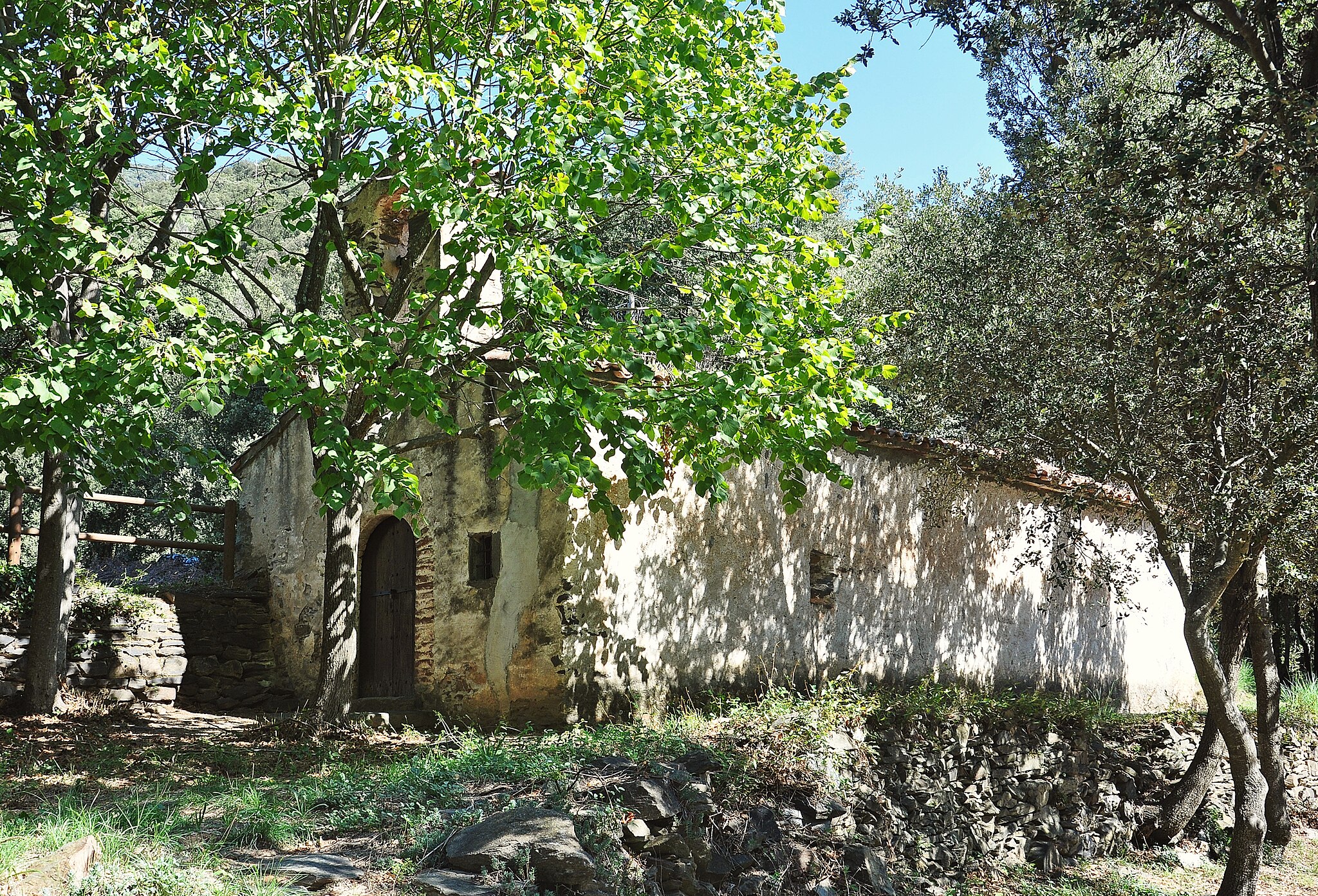 Ermita de Sant Martí del Montseny.