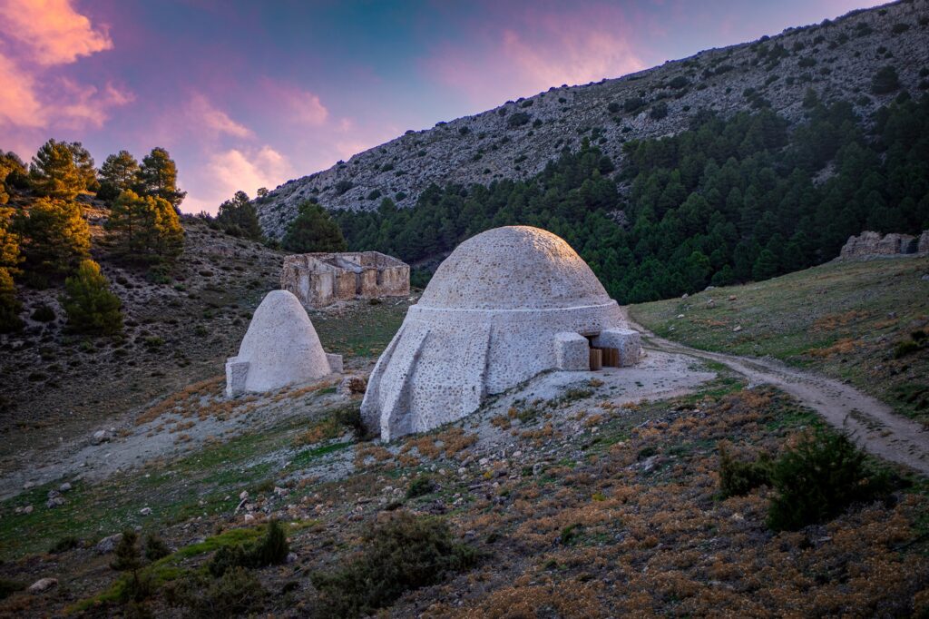 Pozos de nievo en Sierra Espuña. Por AntonioLopez