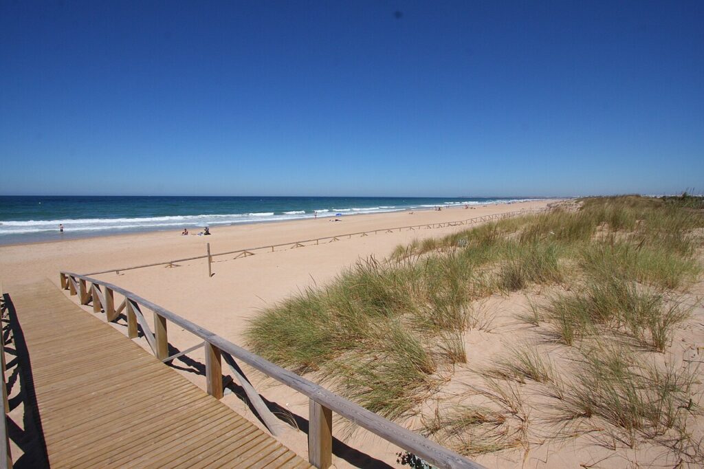 Playa del Palmar en Conil de la Frontera (Cádiz). Por Dekonil