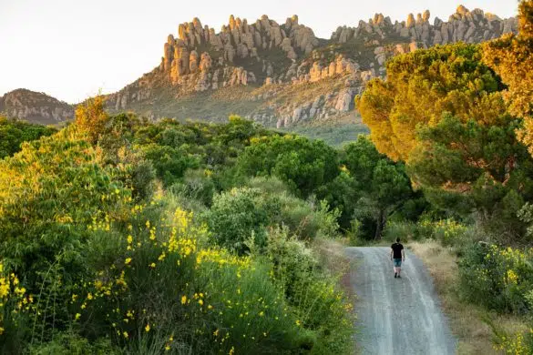 Montaña de Montserrat, en Barcelona.