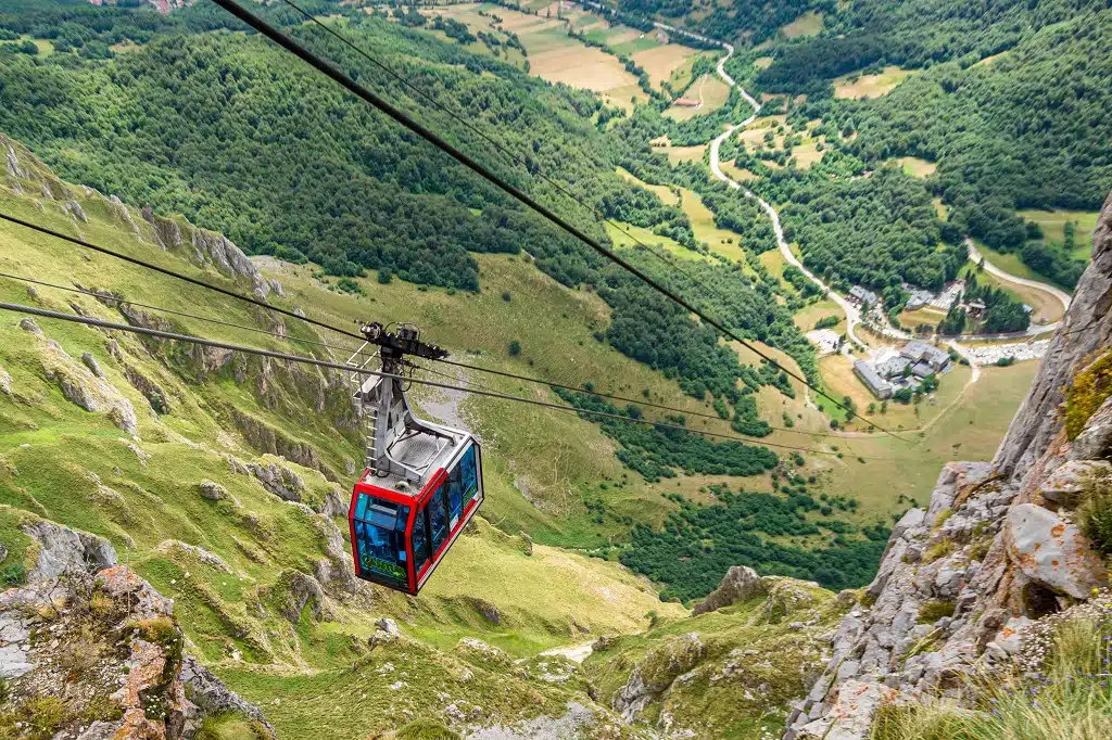 Teleférico de Fuente Dé, Cantabria. Día del Medioambiente