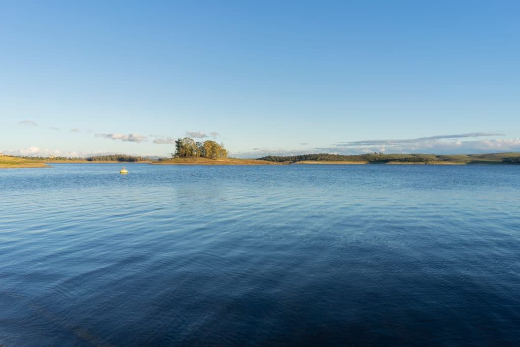 Embalse de Orellana. Por Esteban.