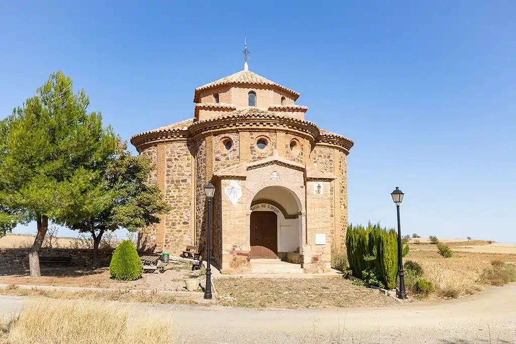 Imagen de la ermita de San Roque, en Loscos (Teruel).