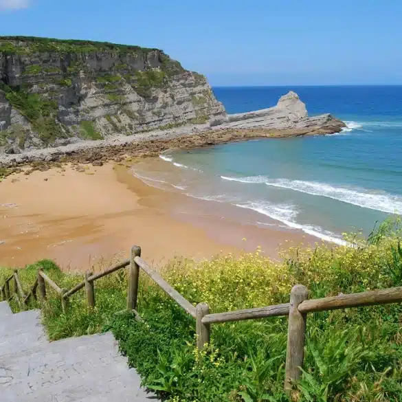 Playa de Langre. Por Lulu