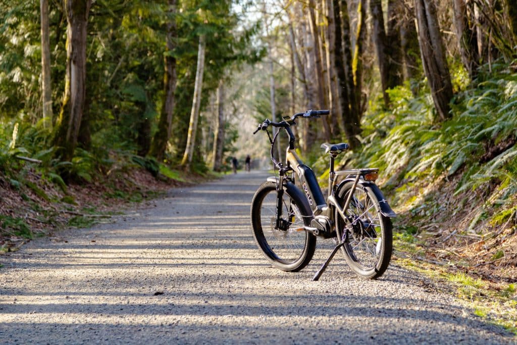 Ruta en bicicleta eléctrica