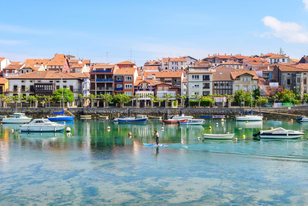 Puerto de Plentzia, en Uribe