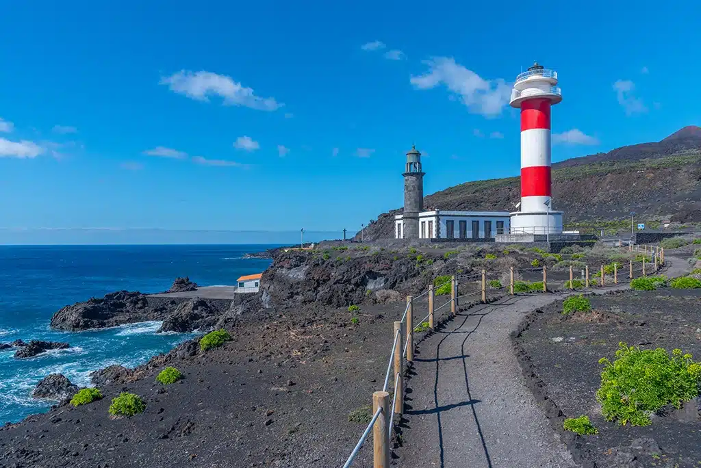 Faro de Fuencaliente en La Palma. Por dudlajzov