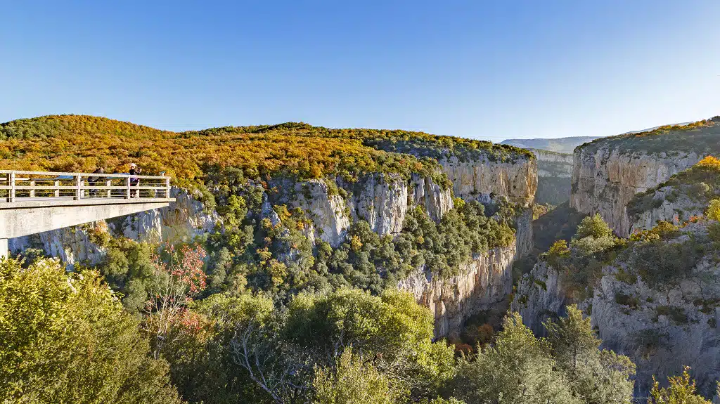 Naturaleza de Navarra desde el Mirador de la Foz de Arbaiun,