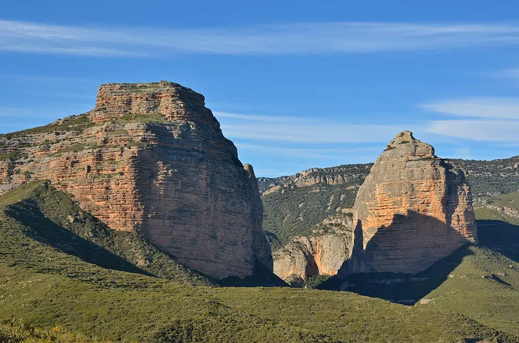 El Salto de Roldán, un imponente enclave natural de la Hoya de Huesca.