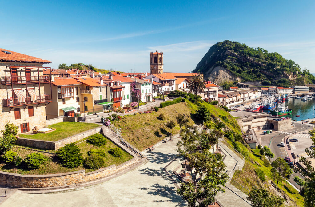 Getaria, pueblo costero de Guipúzcoa. Por Tomas