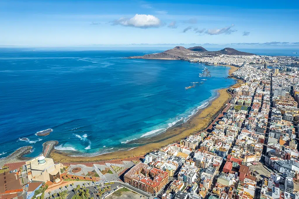 Las Palmas, Gran Canaria, donde se han creado las rutas de Moby Dick