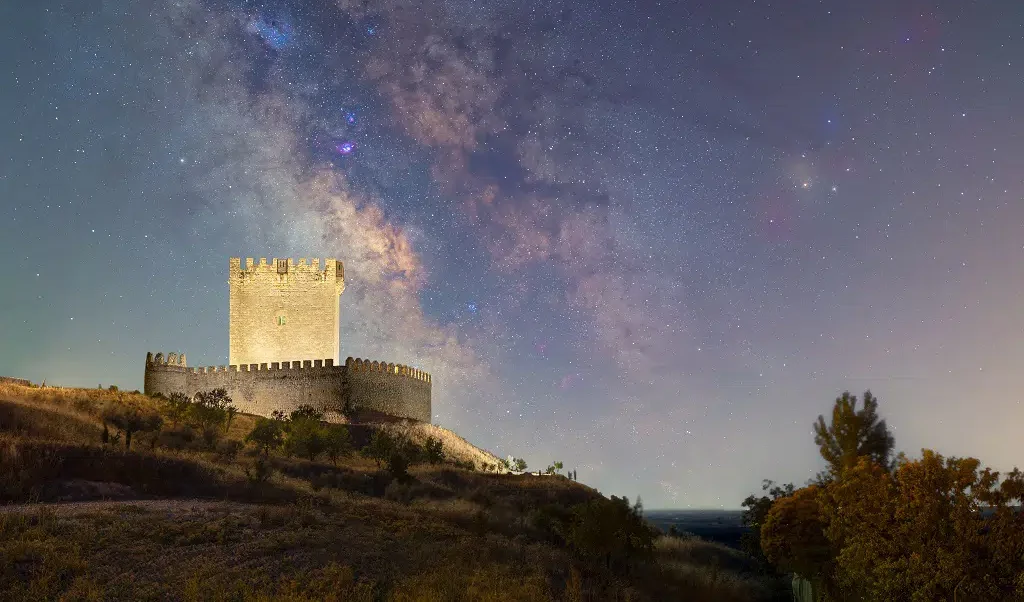 Ver las estrellas desde Tiedra, Valladolid.