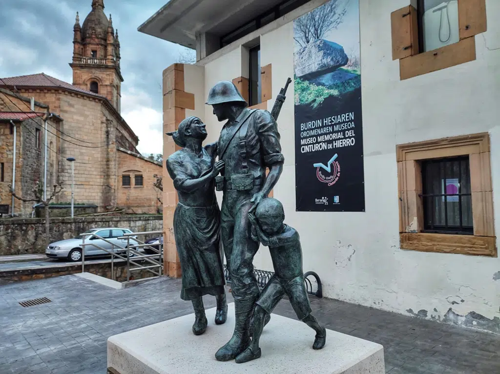 Museo memoria Cinturón hierro en Berango, Bizkaia