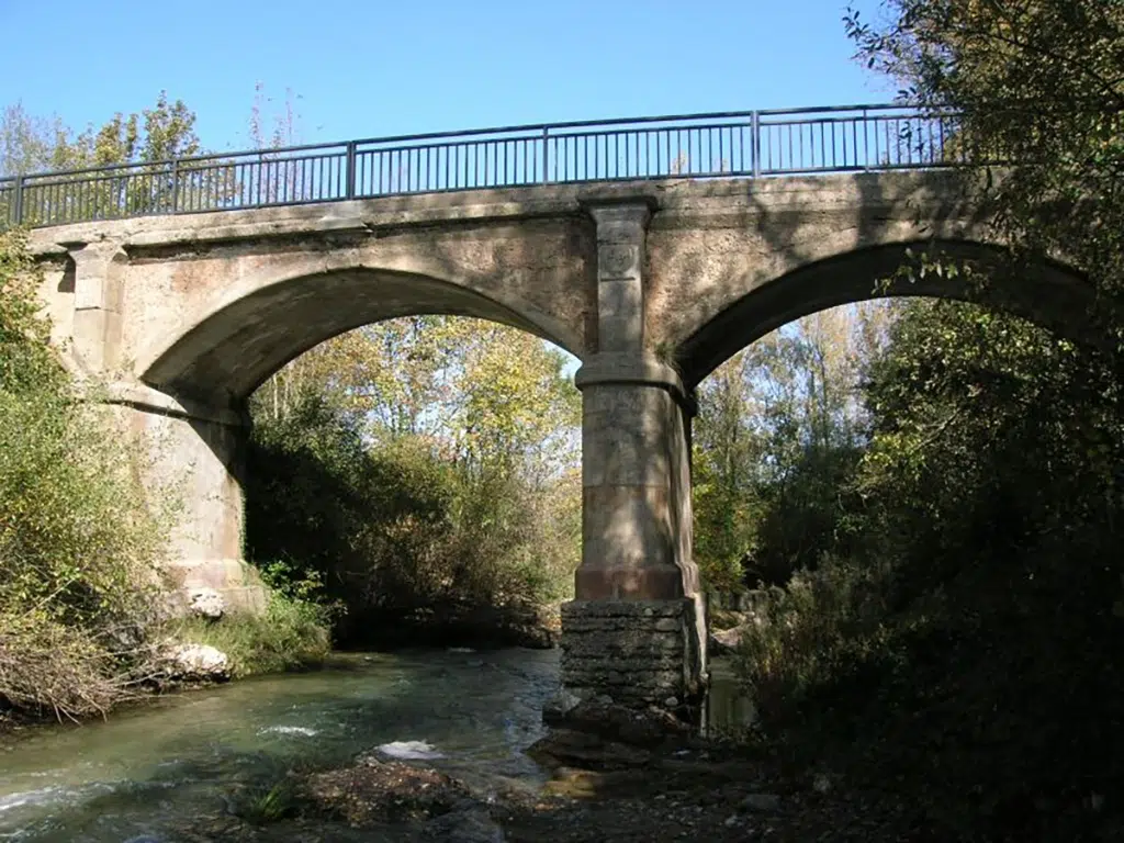 Puente del Diablo de San Miguel de Pedroso (Burgos).