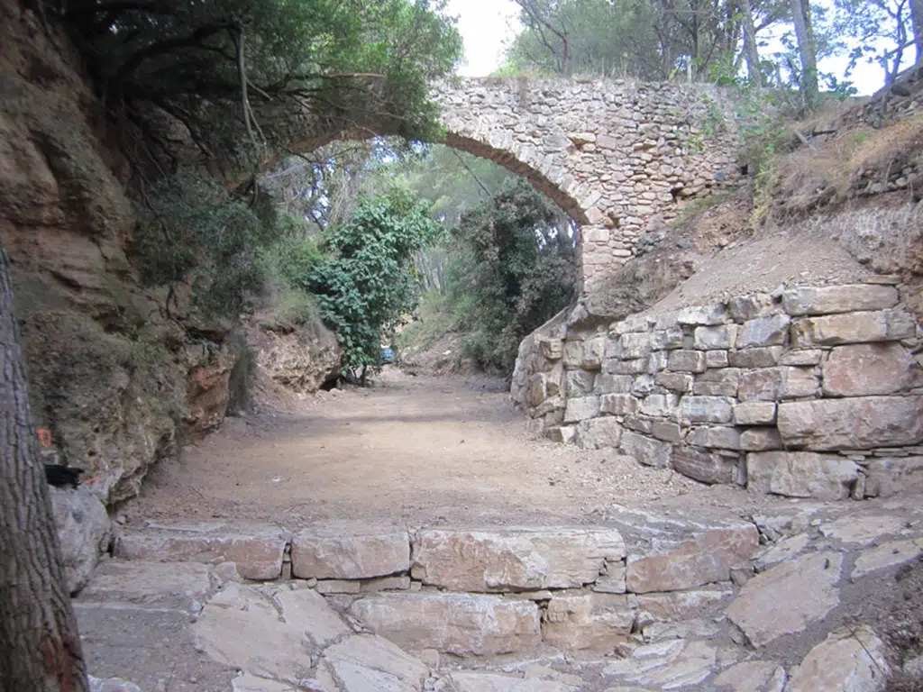 Pont del Diable de Figuerola del Campo (Tarragona).