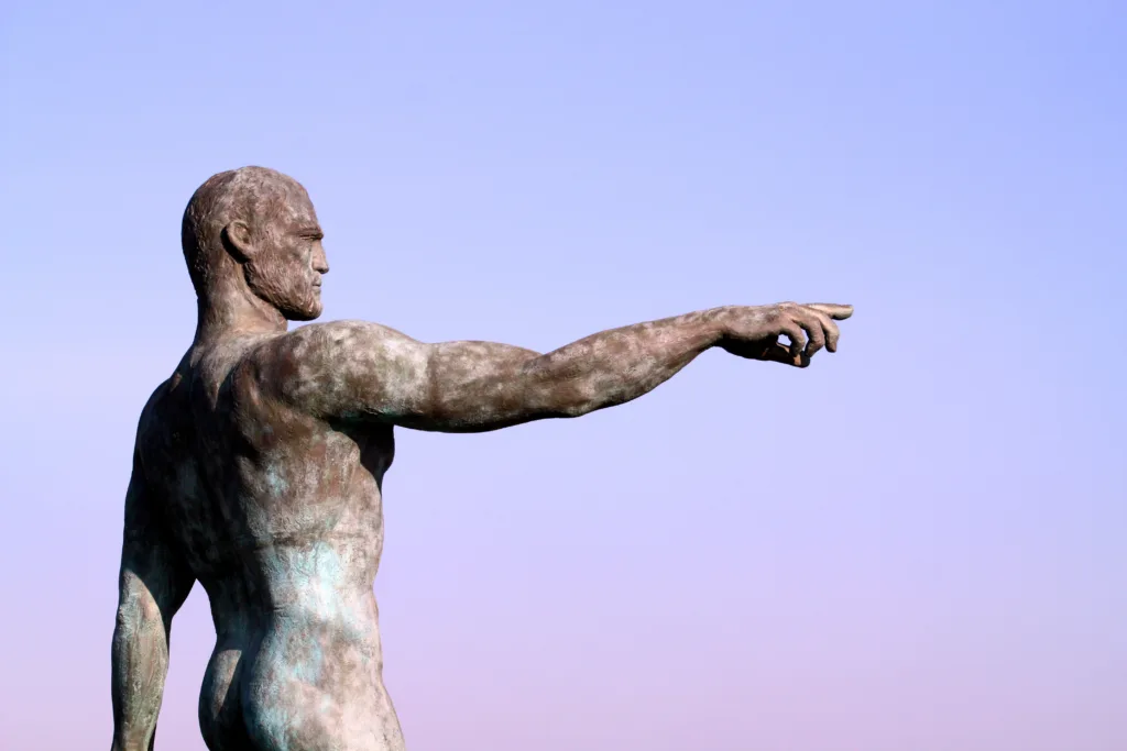 Escultura de Hércules en Cádiz