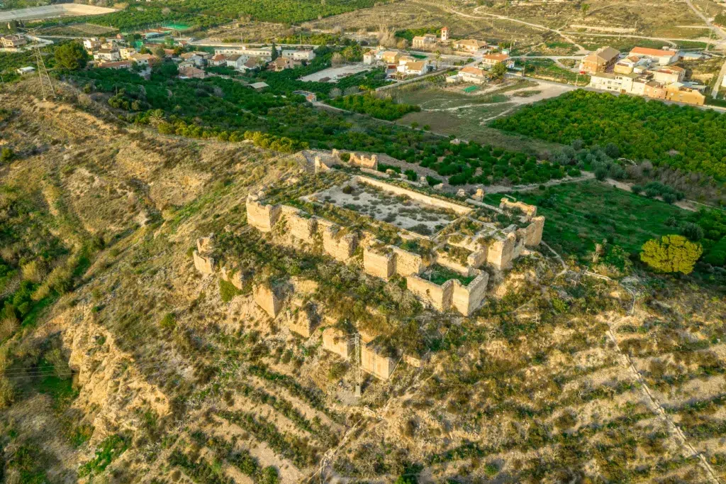 Castillejo de Monteagudo, en Murcia