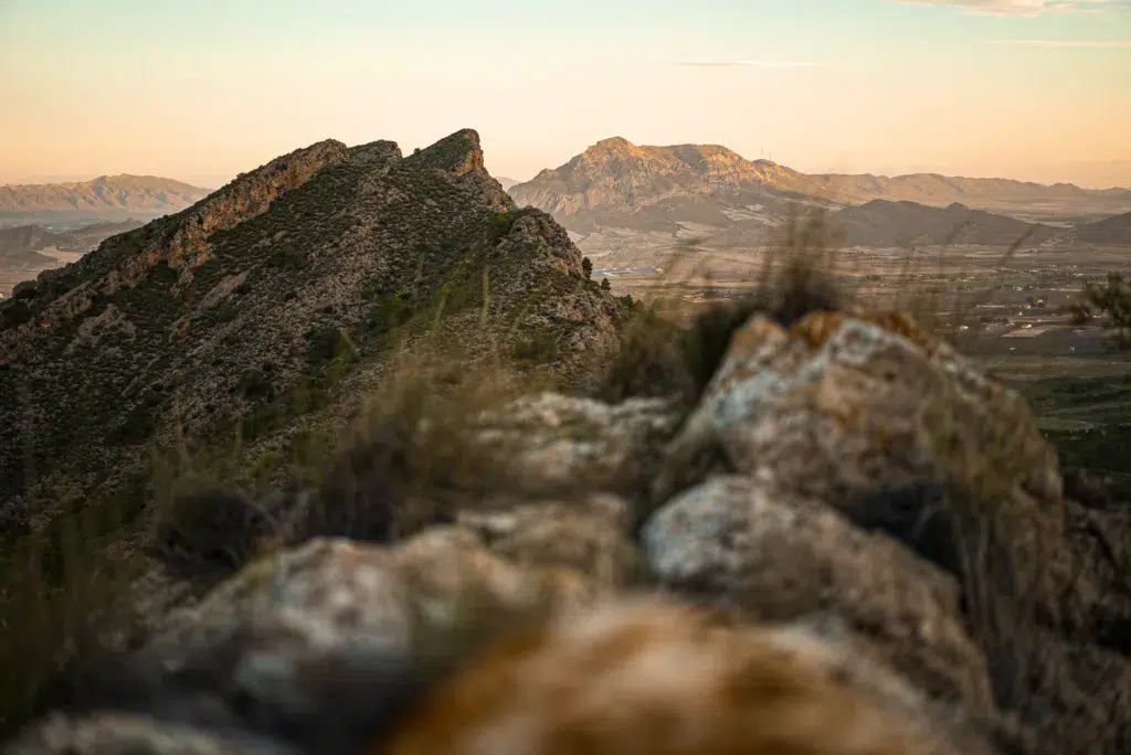 Sierra junto a Jumilla, en Región de Murcia