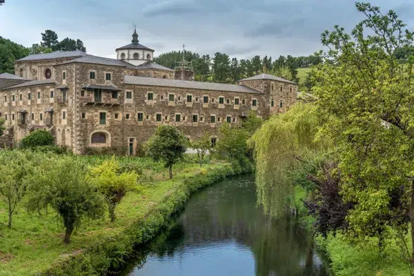 Real abadía de Samos, en Lugo