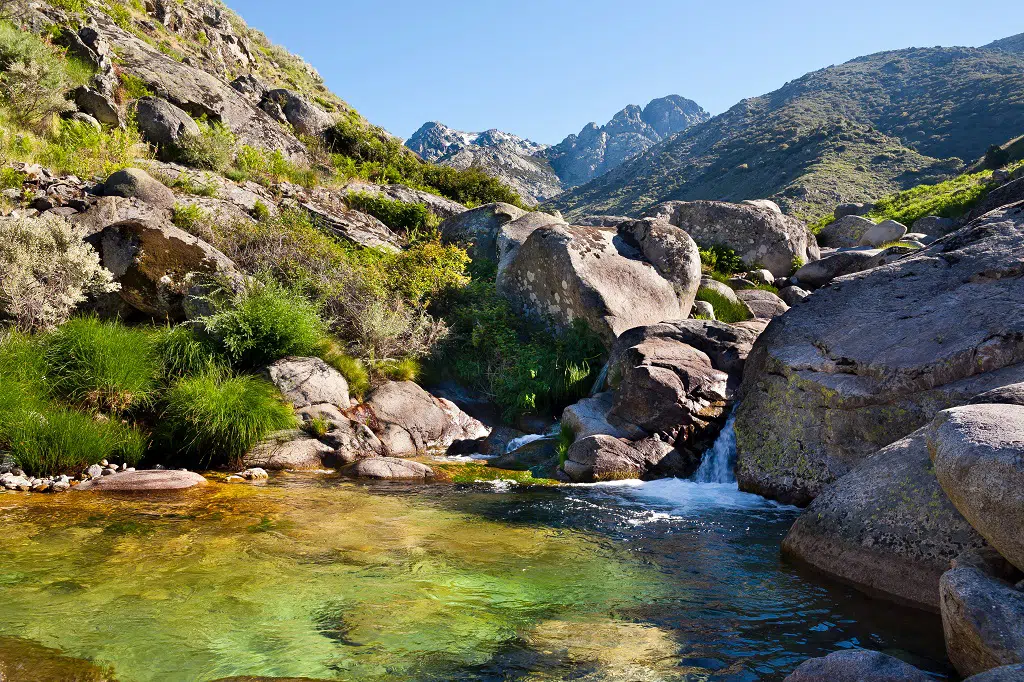 Garganta de Chilla en la Sierra de Gredos