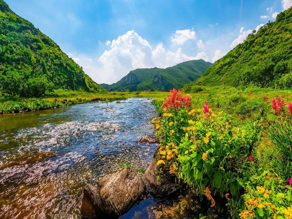 Parque Natural de Somiedo, en primavera en Asturias