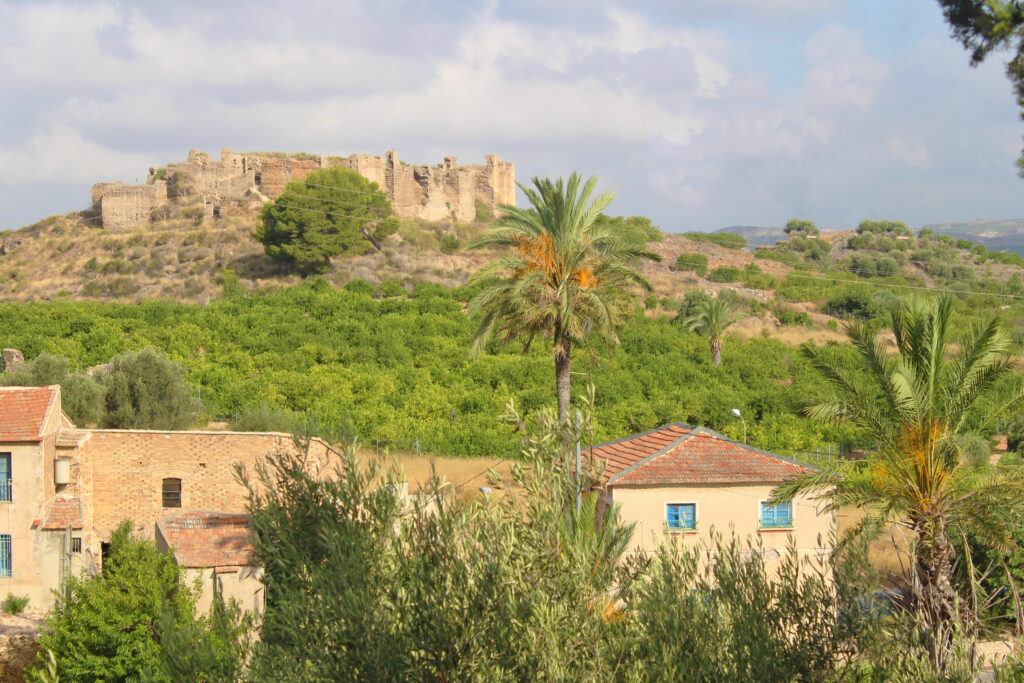 Monteagudo y castillo de Larache. Por Bentor.