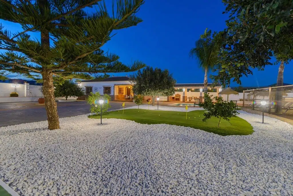 Casas rurales con minigolf: Country House Zambrana en Cártama (Málaga).