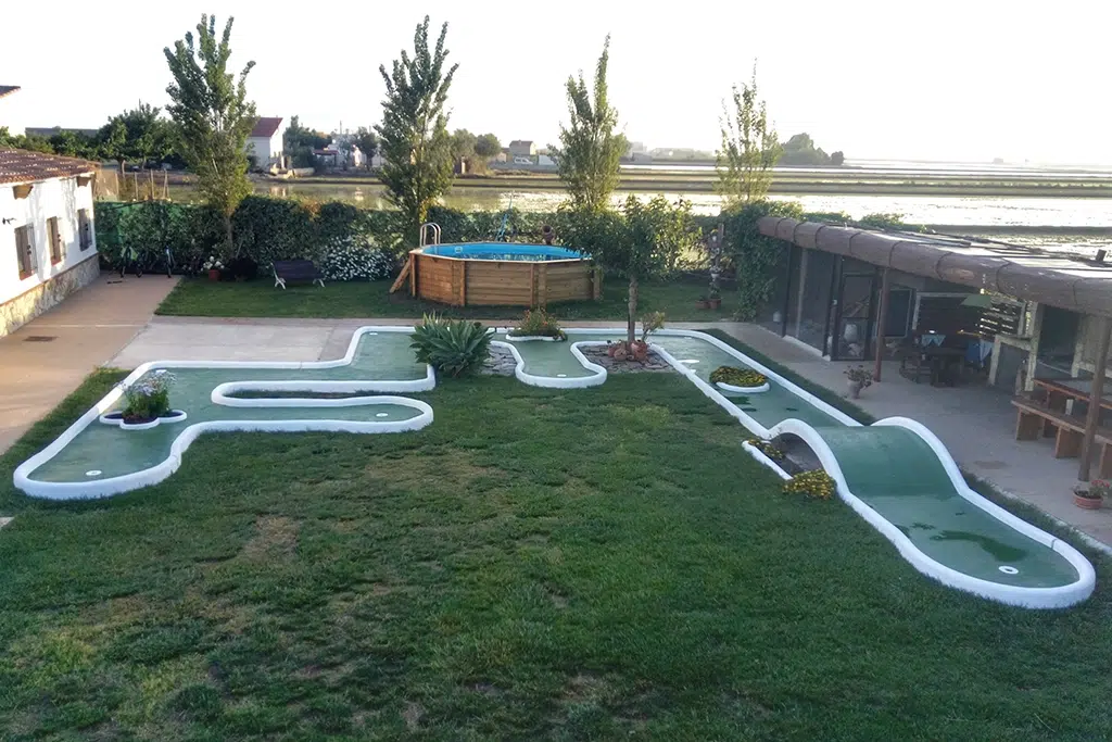 Casas rurales con minigolf: Deltaprego, en Deltebre (Tarragona).