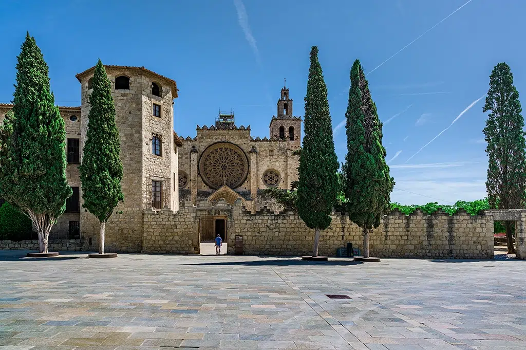 El primer selfie de la historia está en el interior del monasterio de Sant Cugat del Vallès (Barcelona).