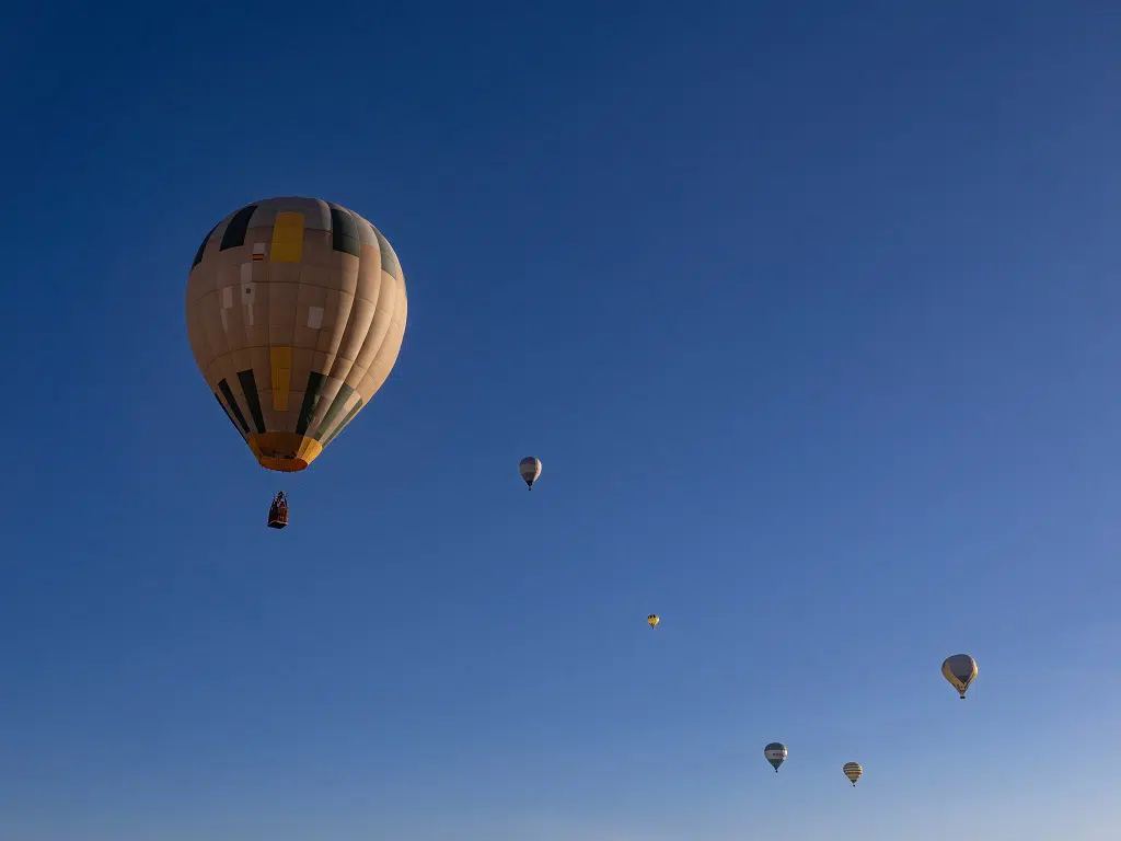 Vuelo en globo por Bocairent, Valencia