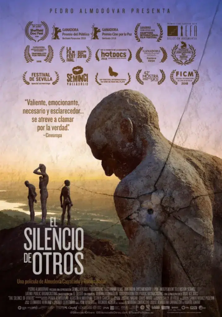 Cartel del documental El silencio de los otros.