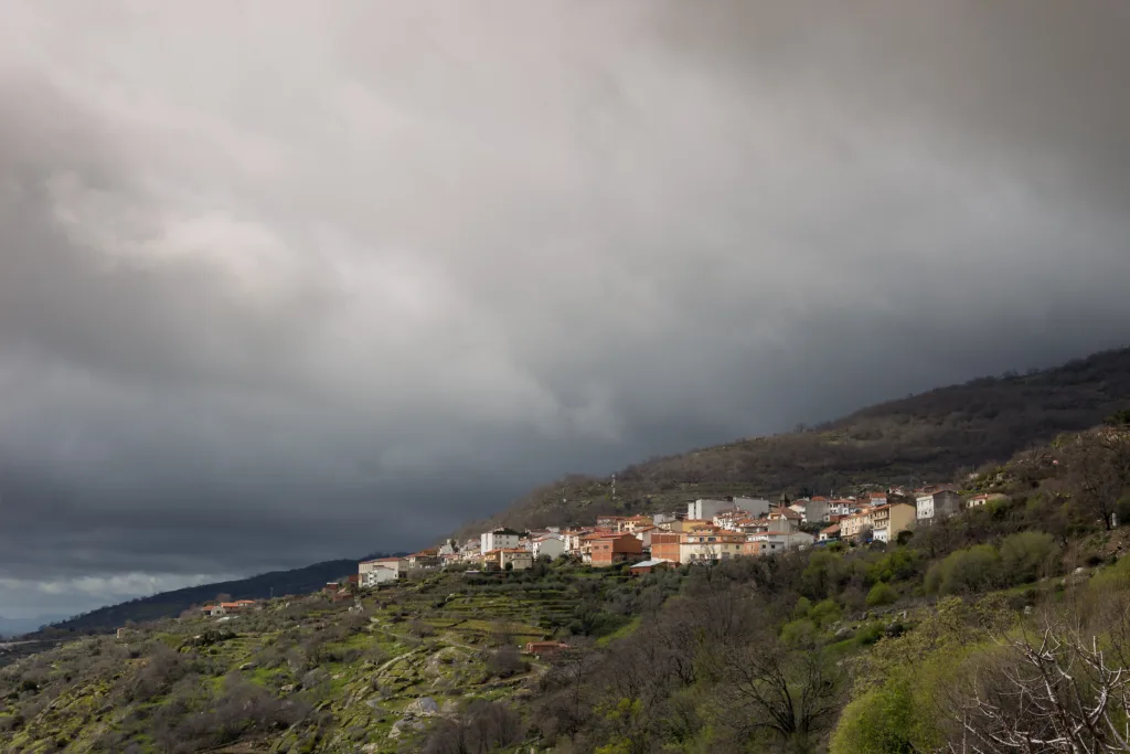 El Torno, pueblo del valle del Jerte. Por JCDphoto.