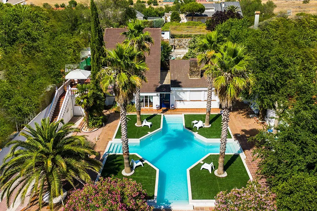 Piscinas increíbles: casa rural Villa Gloria, en Villaluenga de la Sagra (Toledo).