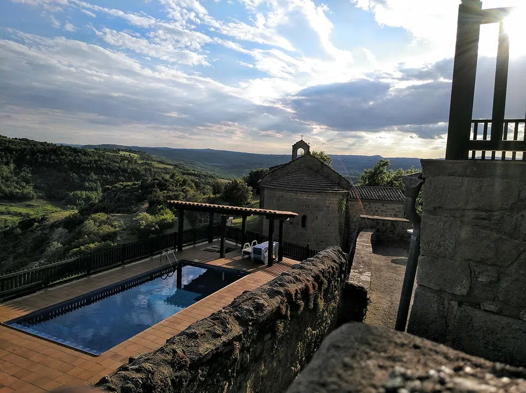 Casa rural Sala de Biure, en Sagàs (Barcelona).
