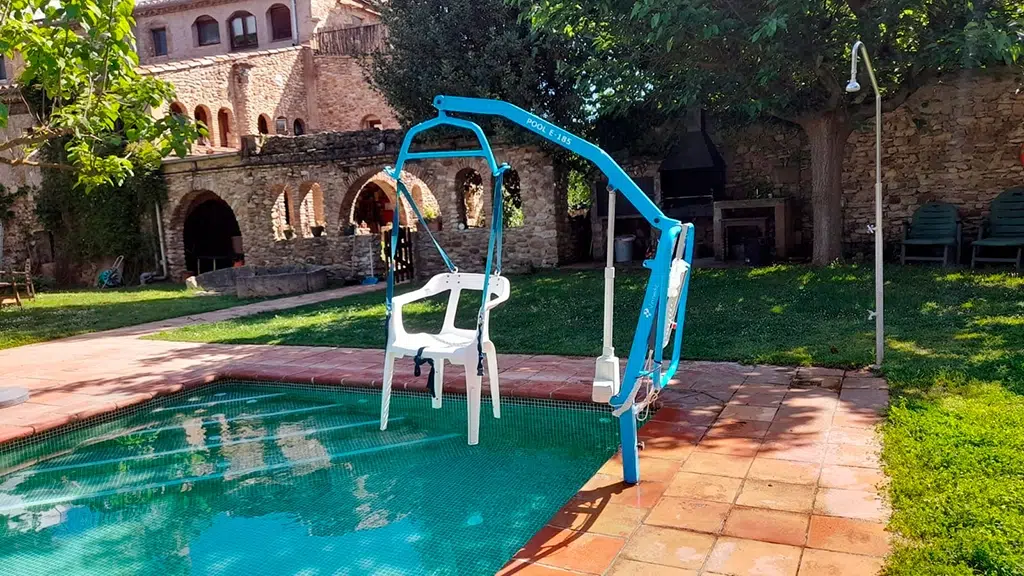 Casas rurales con piscina adaptada: Mas Teixidor (Crespià, Girona).
