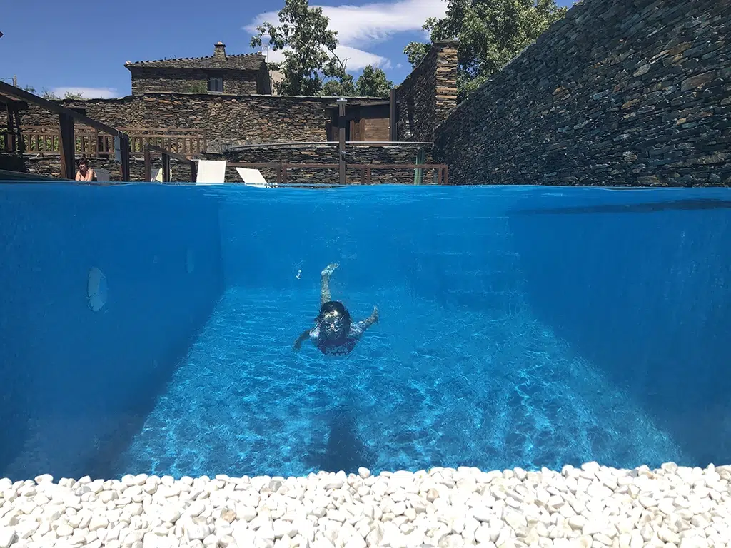 Piscinas increíbles: Casa del Ocejón.