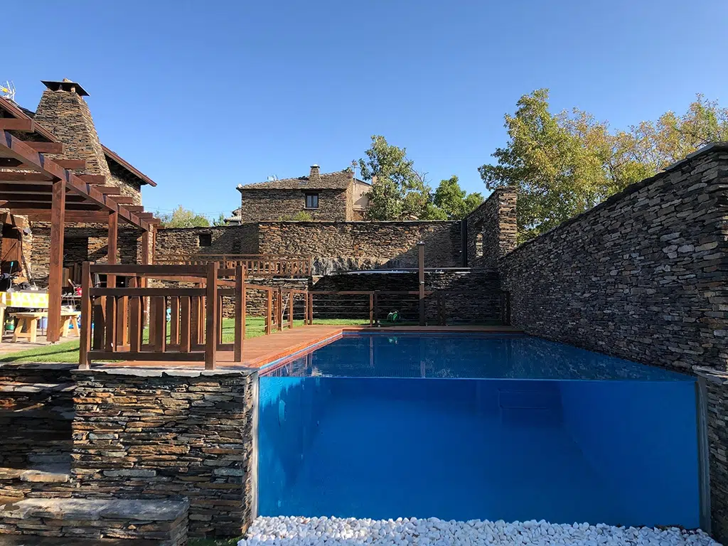 Piscinas increíbles: Casa del Ocejón, en Majaelrayo (Guadalajara).