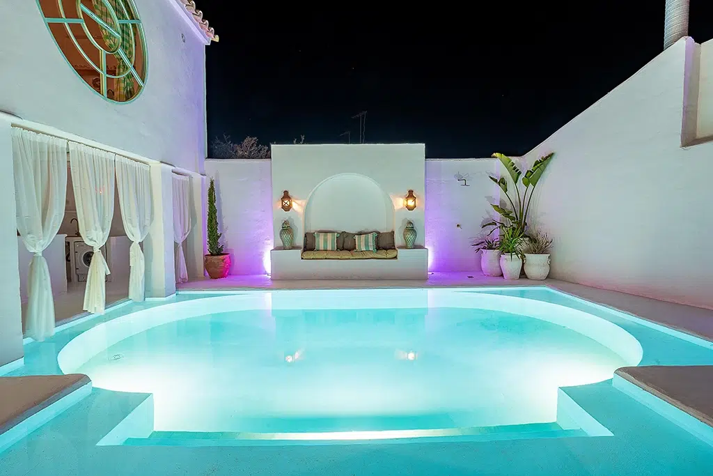 Piscinas increíbles: Casa de la Tita Belén, en La Puebla de los Infantes (Sevilla).