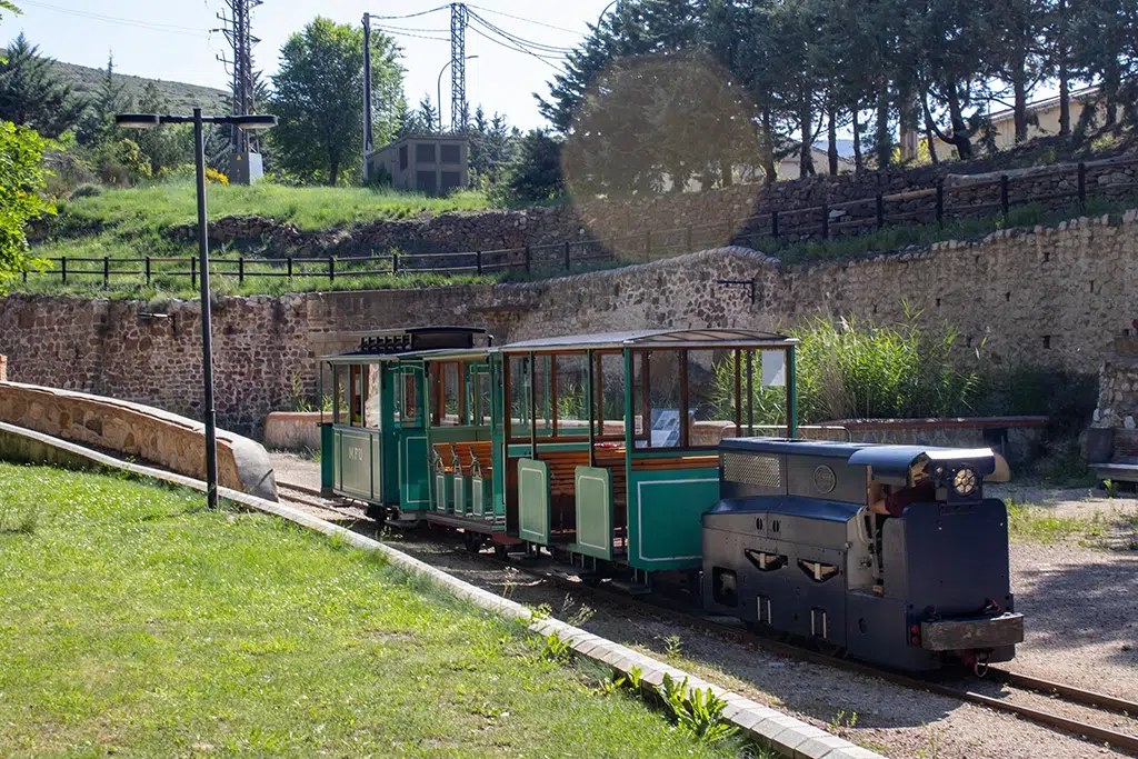Parques temáticos rurales: parque temático de la Minería y el Ferrocarril, en Utrillas (Teruel).