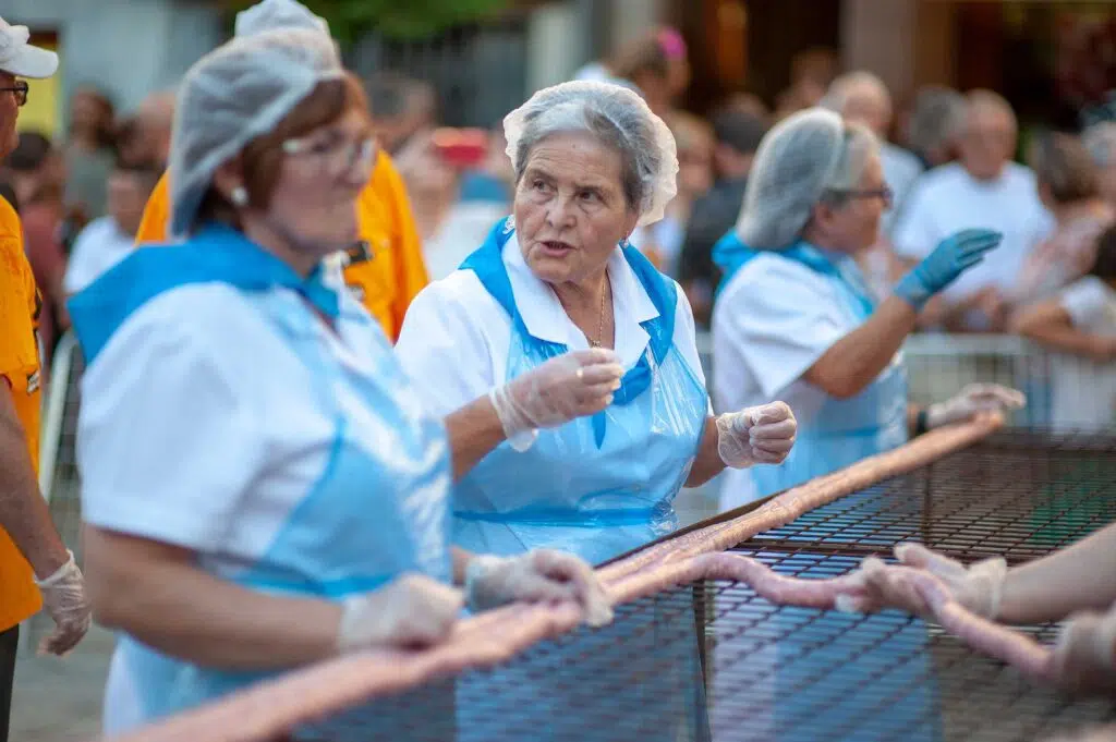 Fiesta de la Longaniza de Graus (Huesca).